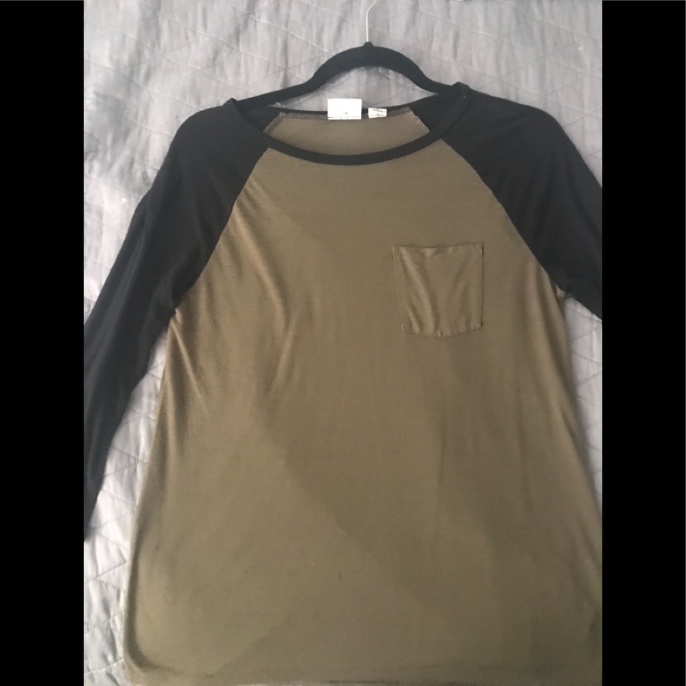 Baseball style shirt